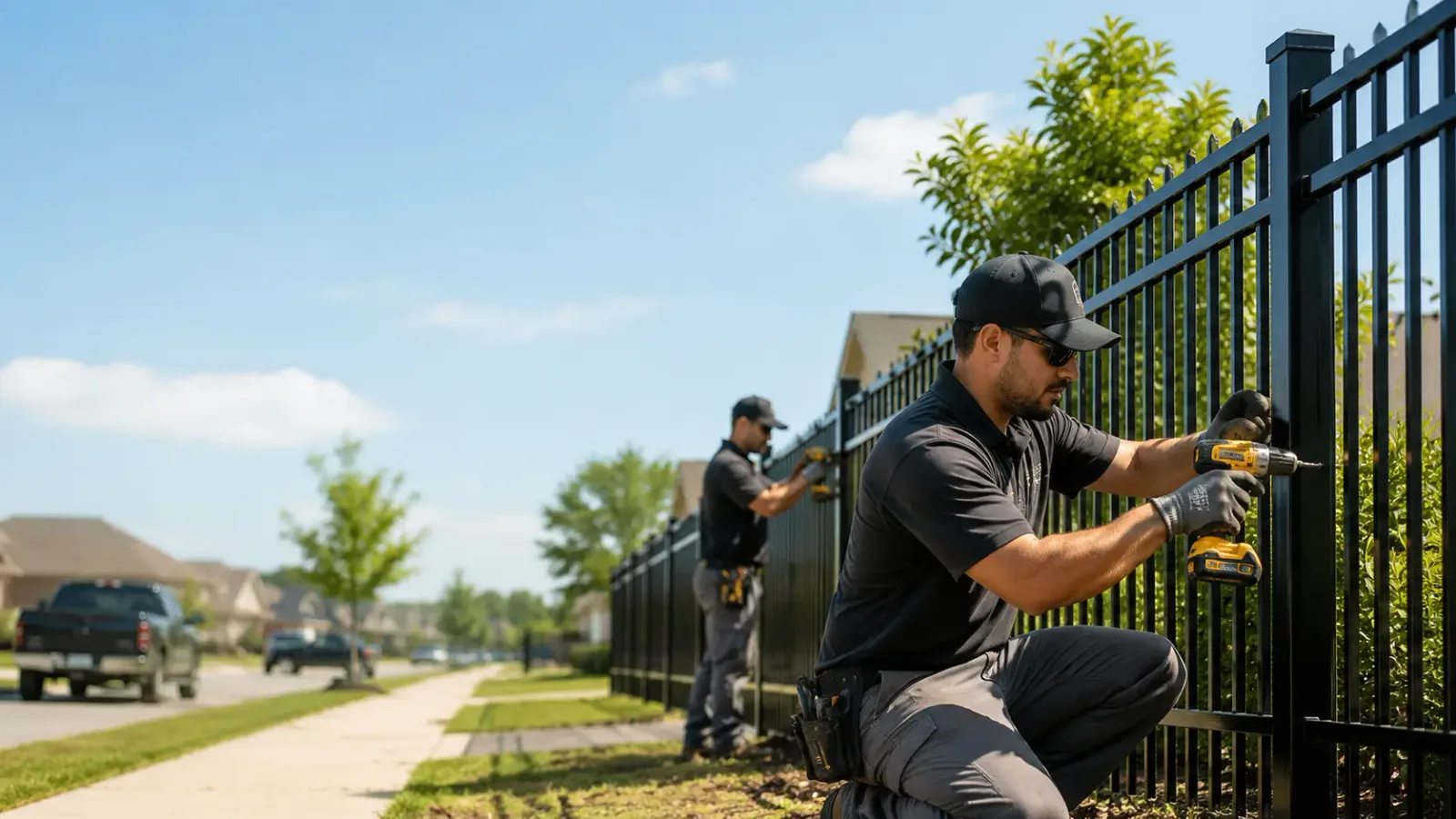 Metal Fence Installation in Van Buren Point, NY